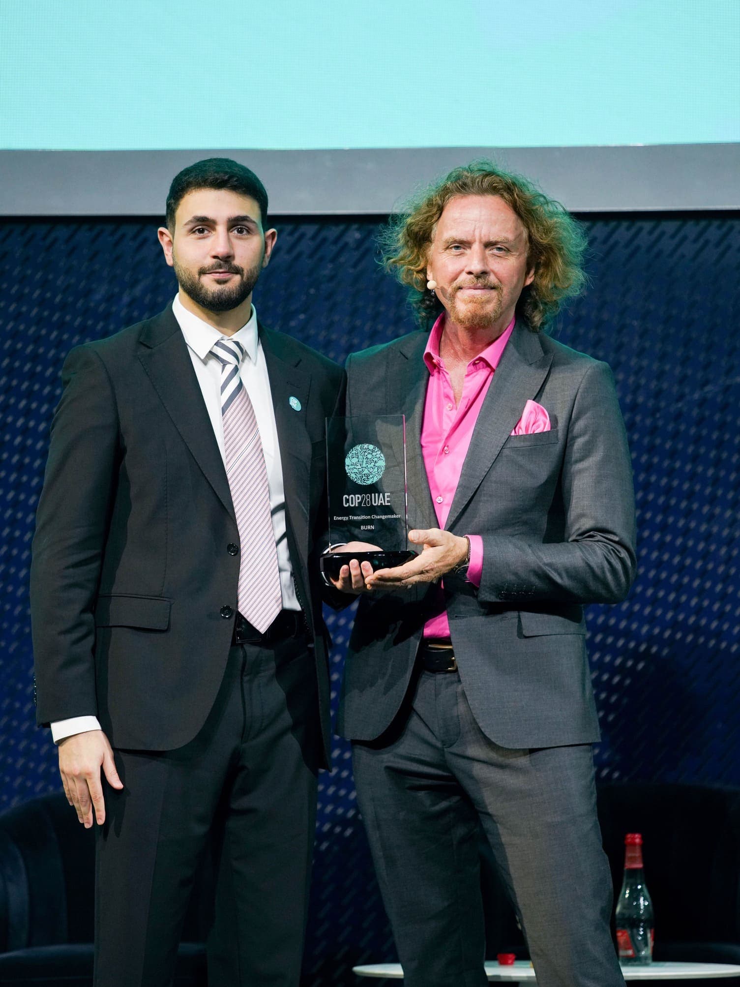 Burn wins inaugural uae presidential energy transition changemakers award at cop 28 